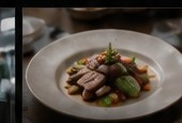 レストランのメニュー撮影の様子